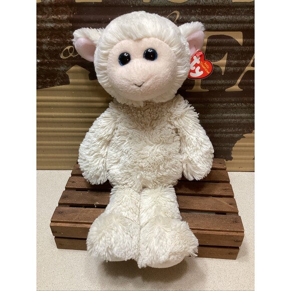 Ty Attic Treasures Rachel Lamb 12" Plush Stuffed Toy Animal Has Original Tags - Picture 1 of 15